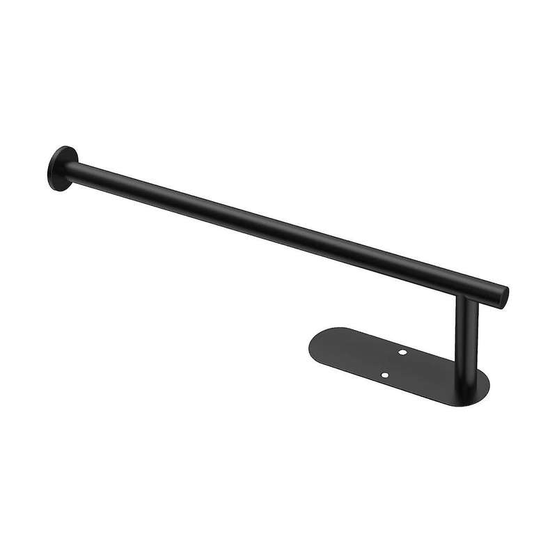 Paper Towel Holders Under Cabinet,paper Towel Rack Wall Mount, Thickened Steel Pipe Hanging Paper T
