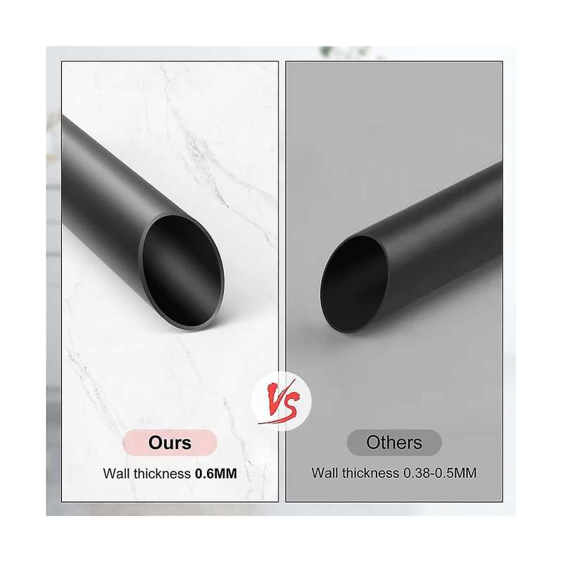 Paper Towel Holders Under Cabinet,paper Towel Rack Wall Mount, Thickened Steel Pipe Hanging Paper T