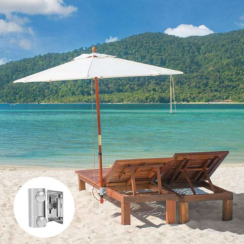 Parasol Balcony Bracket Stainless Steel Fishing Case Adjustable Umbrella Stand Wall Mounted Fishing
