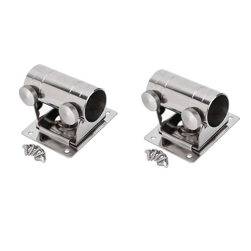Parasol Balcony Bracket Stainless Steel Fishing Case Adjustable Umbrella Stand Wall Mounted Fishing