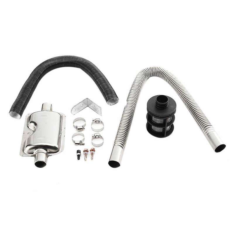 -Parking Heater 24mm Exhaust- 25mm Filter Exhaust Intake Pipe Hose Line for Eberspacher