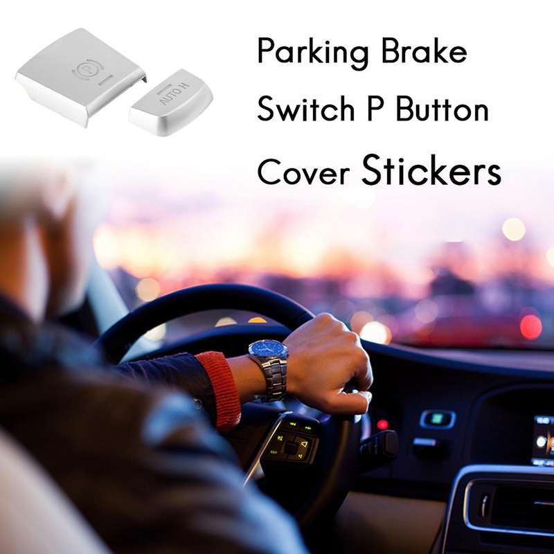 Parking Brake Switch P Button Cover Stickers for B-m-w F10 F07 F01 F25 F26 F11 F06 F15 F16 X3 X4 X5