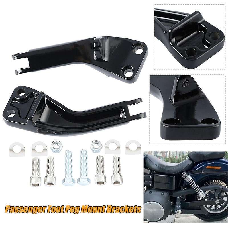 Passenger Foot Peg Mount Brackets Fit for Low Fxdf 2006-2017