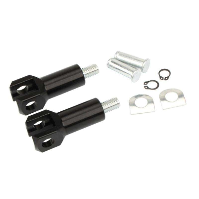 Passenger Foot Pegs Support Mount 2.25 inch Motorcycle Footrest Clevis Kits for Softail 2000-2006 Bl