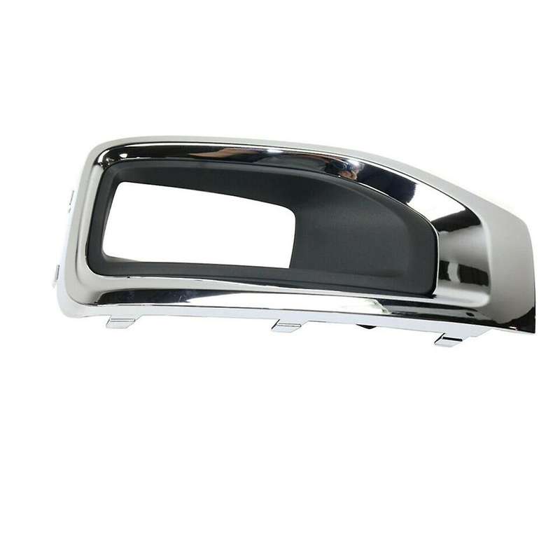 Passenger Right Side Fog Light Chrome Trim Cover for / Xl 2015-2020 Front Fog Lamp Bezel Frame Gm10