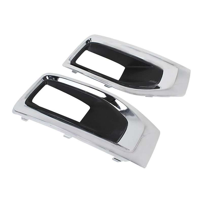 Passenger Right Side Fog Light Chrome Trim Cover for / Xl 2015-2020 Front Fog Lamp Bezel Frame Gm10