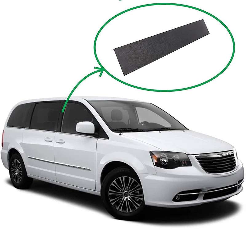 Passenger Side B Front Pillar Glass Trim for Town Country 08-16 Grand Caravan 08-20 5020664AA 502066
