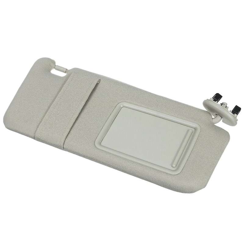 Passenger Side Beige Sun Visor for 2006-2011 without Sunroof 74310-06750-E0 7431006750E0