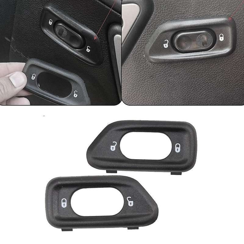 Passenger Side Door Lock Switch Bezel 68185910aa for Wrangler Jk J3 2011-2018 Right Door Switch Fra
