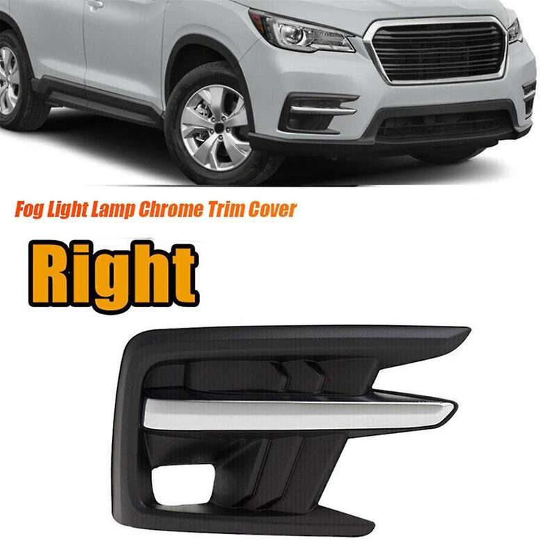 Passenger Side Right Front Fog Light Lamp Trim Cover 57731xc02a for 2019-2022 Fog Lamp Chrome Strip