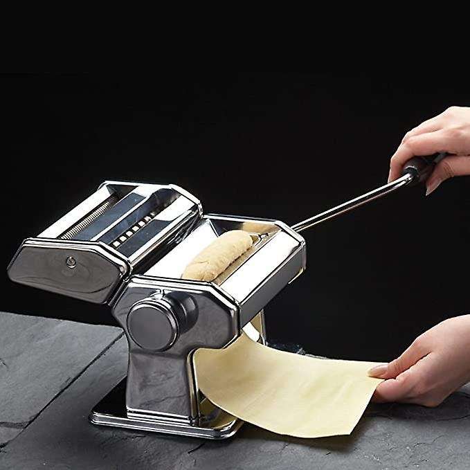 Pasta Maker Machine Hand Crank - Roller Cutter Noodle Makers Best for Homemade Noodles Spaghetti Dou
