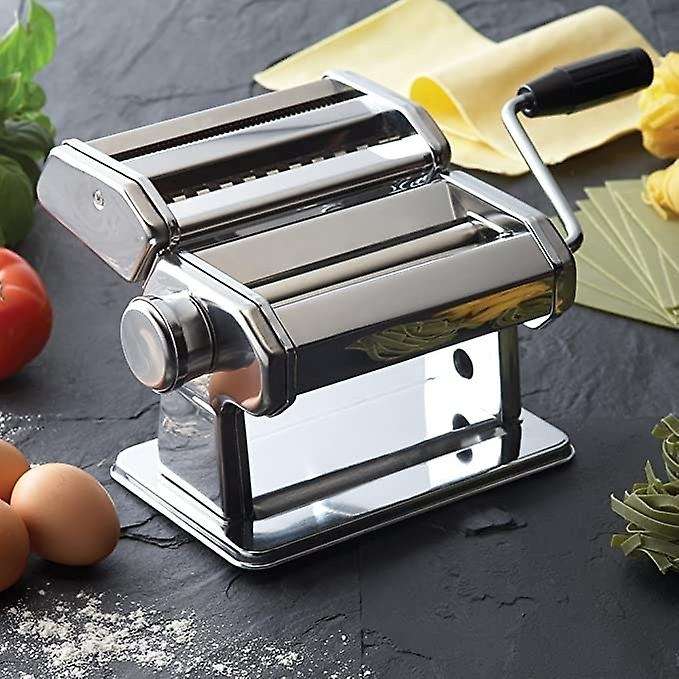 Pasta Maker Machine Hand Crank - Roller Cutter Noodle Makers Best for Homemade Noodles Spaghetti Dou