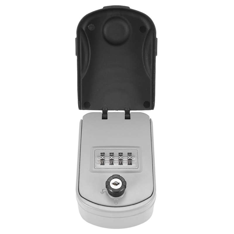 Password Key Storage Lock Box Key Bag Lock Box Wall Mounted Key Safe Storage Weatherproof Box for Ho