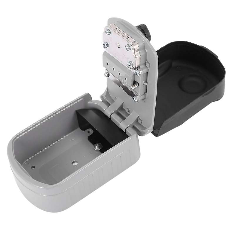 Password Key Storage Lock Box Key Bag Lock Box Wall Mounted Key Safe Storage Weatherproof Box for Ho