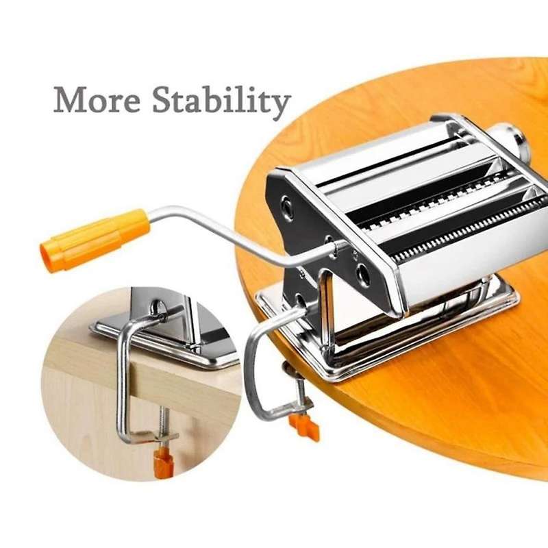 Pasta Press Machine Noodle Maker Split Two-Knife Household Manual Pasta Machine Pressure DIY Noodles