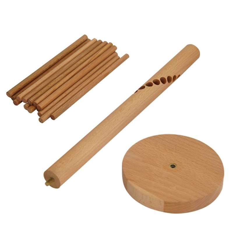Pasta Drying Rack, Wood Pasta Dryer Rack, Collapsible Spaghetti Noodle Dryer, Pasta Hanger Rack with