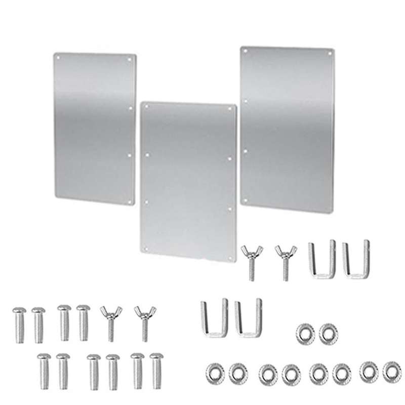 Patio Heater Reflector Shield, Heat Focusing Reflector for Round Natural Gas and Propane Patio Heate