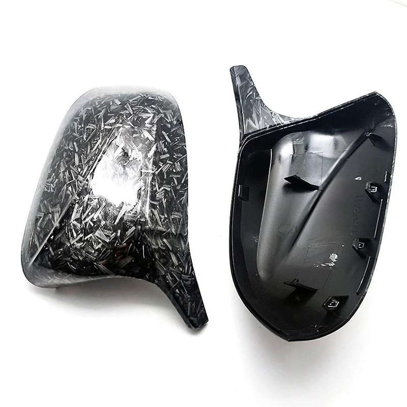 Pattern Ox Horn Side Door Rearview Mirror Cover Cap for X3 X4 X5 G01 G02 G05 Rear View Mirror Cover