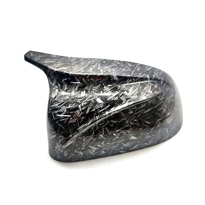 Pattern Ox Horn Side Door Rearview Mirror Cover Cap for X3 X4 X5 G01 G02 G05 Rear View Mirror Cover