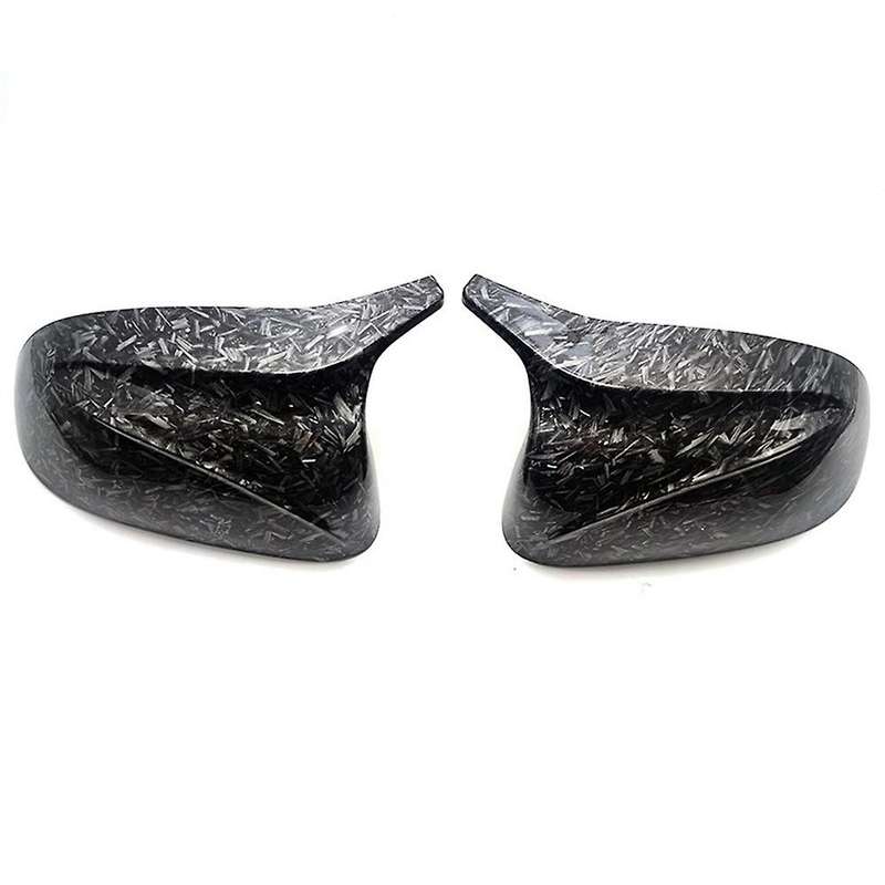 Pattern Ox Horn Side Door Rearview Mirror Cover Cap for X3 X4 X5 G01 G02 G05 Rear View Mirror Cover