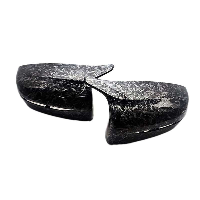 Pattern Ox Horn Side Door Rearview Mirror Cover Cap for 4 5 7 8 Series G30 G11 G12 Mirror Cover Repl