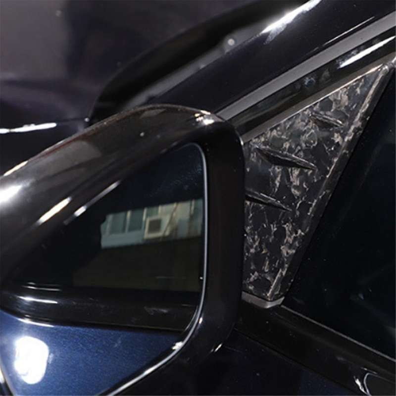 Pattern Car A-Pillar Triangle Decoration Cover Trim Stickers for 3 Series G20 2020-2023 Trim Accesso