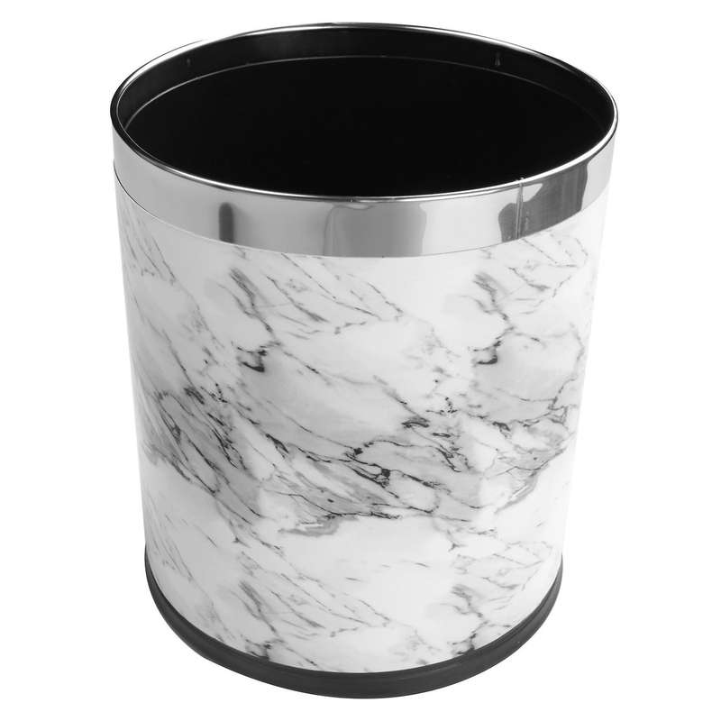 Pattern 10l Trash Can Bin Buckets Diameter 23cm Height 27cm Waste Bins Living Room Bathroom Kitche