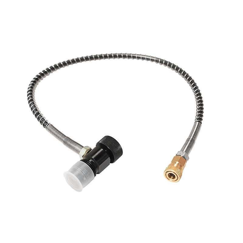 Pcp Scuba Diving Hpat Valve Filling Station Refill Adapter Top Spin Button G5/8 Male 300bar Air Inf