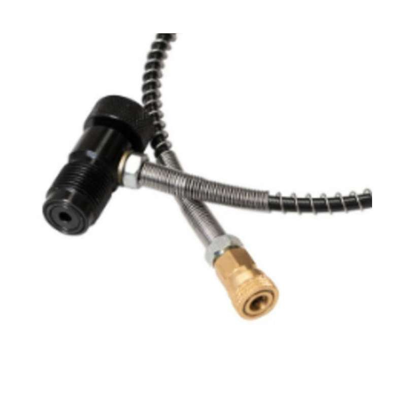 Pcp Scuba Diving Hpat Valve Filling Station Refill Adapter Top Spin Button G5/8 Male 300bar Air Inf
