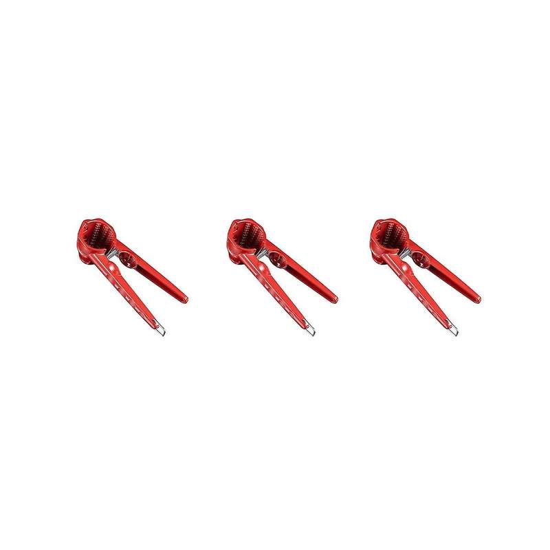 Pecan Walnut Nut Tool,3 Pieces Aluminum Alloy Nutcrackers Walnuts Brazil Nuts Hazelnuts Melon Seeds