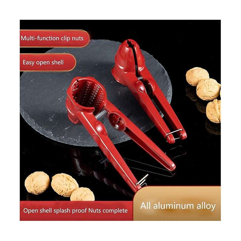 Pecan Walnut Nut Tool,3 Pieces Aluminum Alloy Nutcrackers Walnuts Brazil Nuts Hazelnuts Melon Seeds