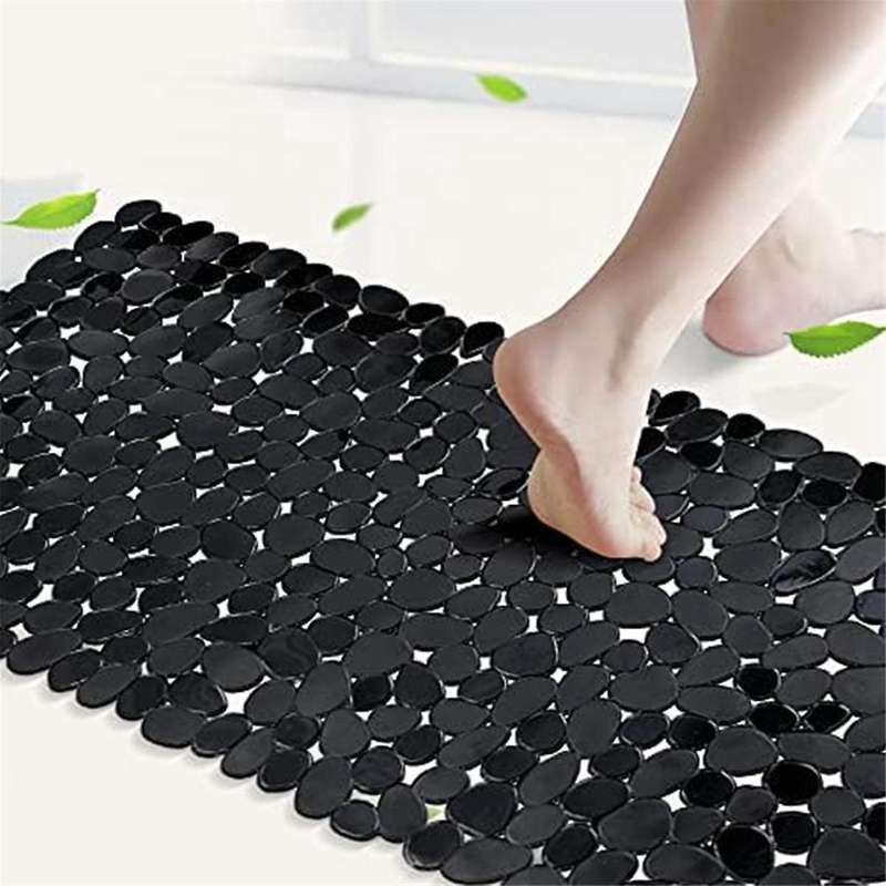 Pebble Bath Mat for Bathtub to Anti- Bathtub Mat In Shower (clear)