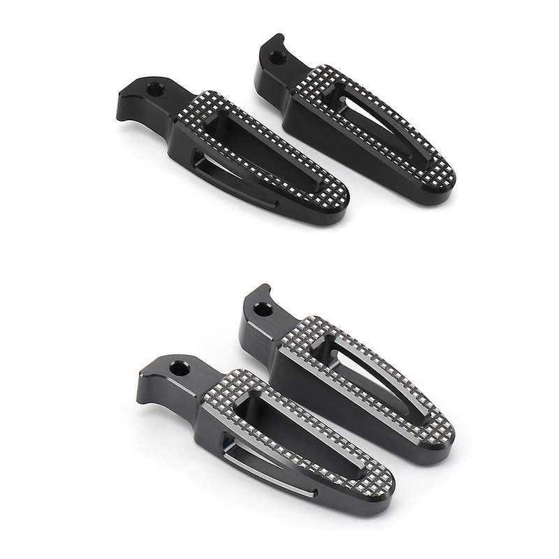 Pedals Folded Footrest Footpeg Motorcycles Accessories for X-max300 X-max 300 Xmax300 2023 2024(blac