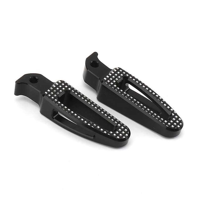 Pedals Folded Footrest Footpeg Motorcycles Accessories for X-max300 X-max 300 Xmax300 2023 2024(blac