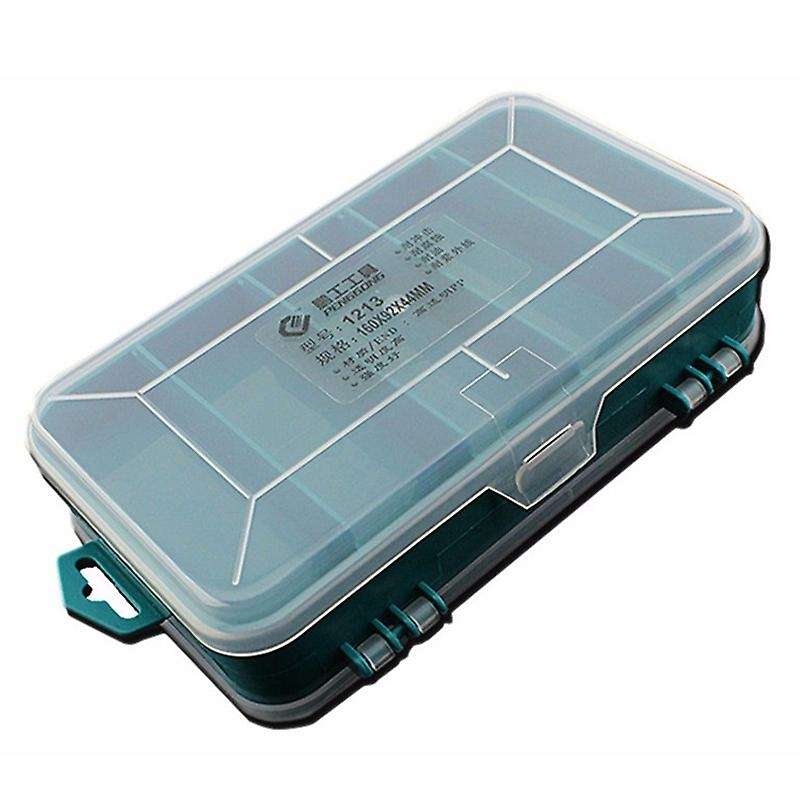 PENGGONG 13 Grids Tool Box Multifunction Case Compatible Small Components