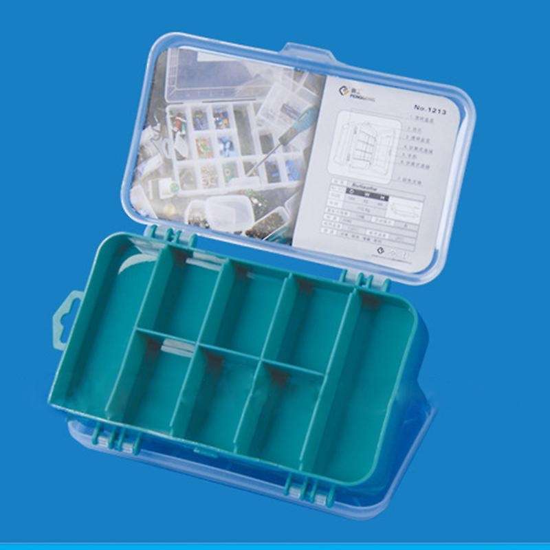 PENGGONG 13 Grids Tool Box Multifunction Case Compatible Small Components