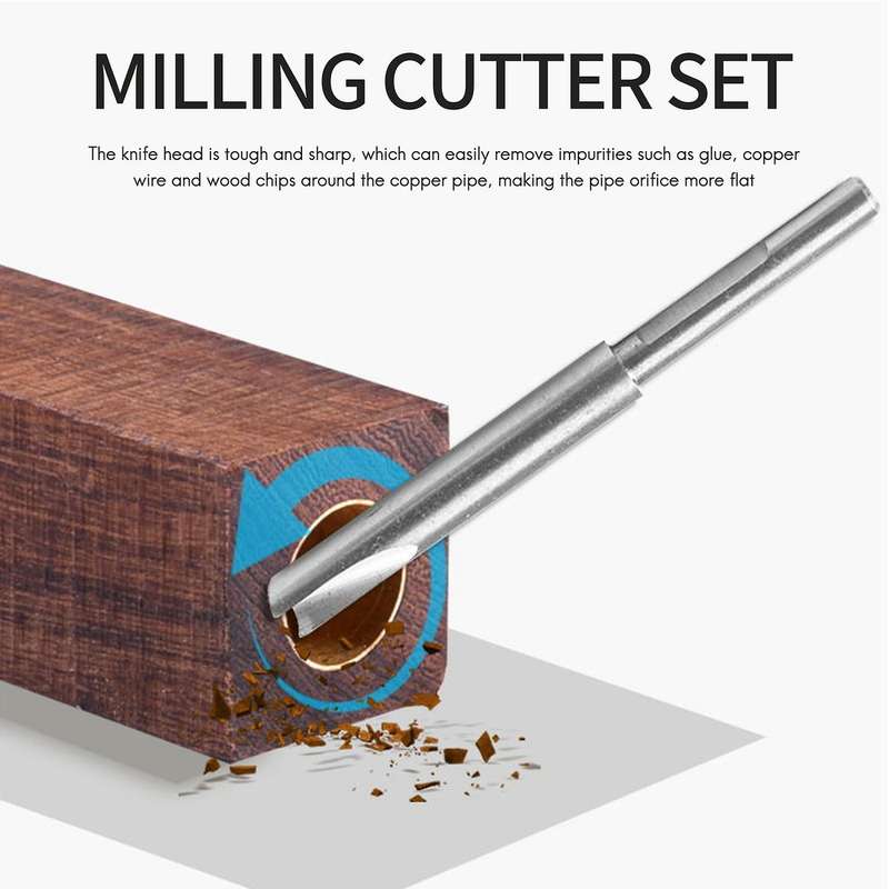 Pen Barrel Trimming System with 3/4 Inch Cutting Head,7mm, 8mm, 3/8 Inch, 10mm Pilot Shafts, Pen Ba