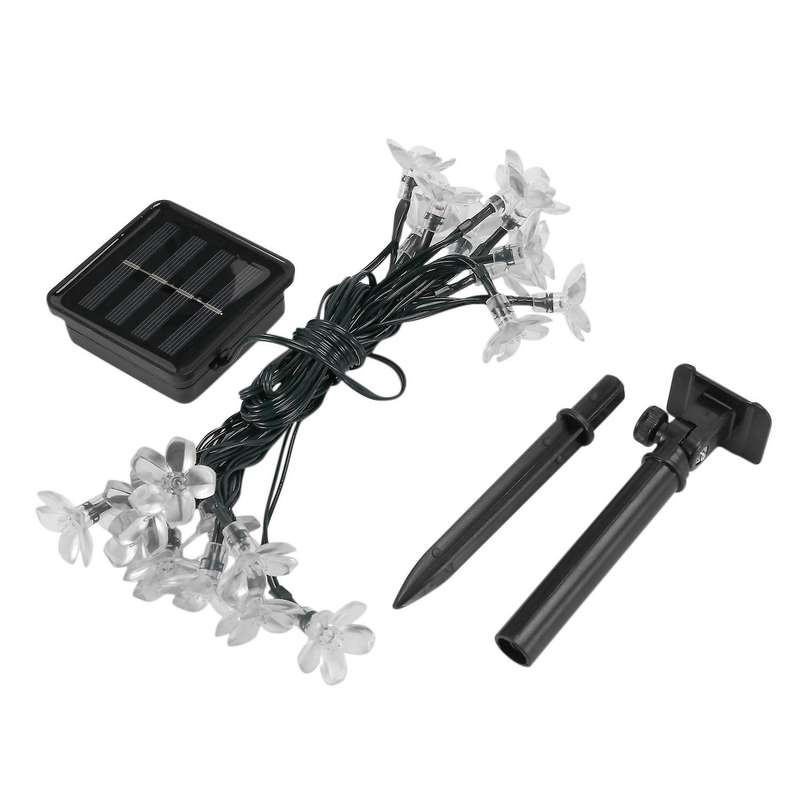 Pendant LED Solar String Lights Solar String Lights Garden for Patio Yard Color