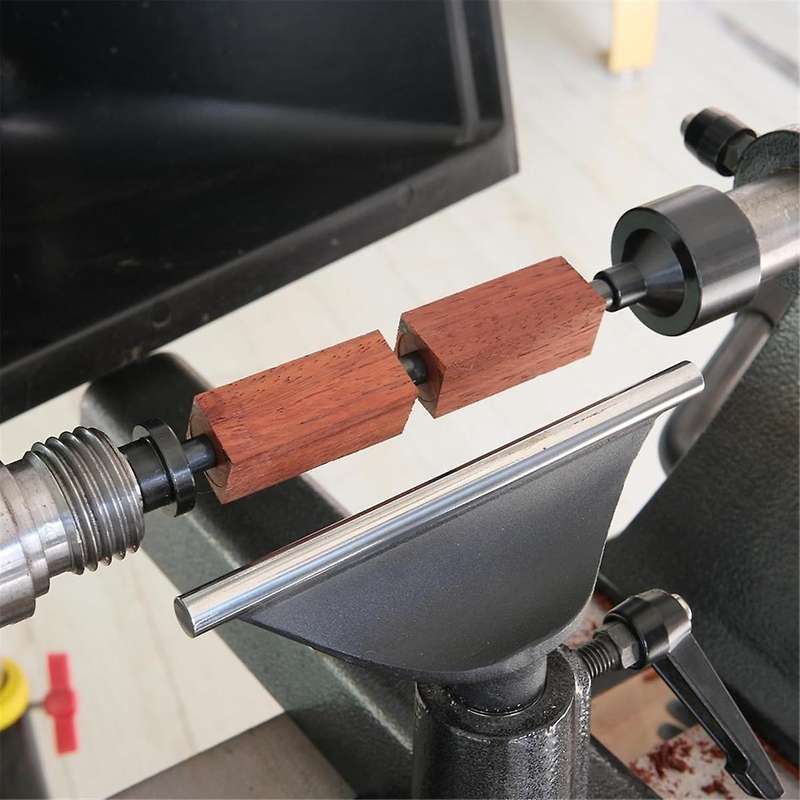 Pencil Spindle Kit with 5 Bushings, 7mm Drill Bit and Spindle Saver, MT2 for Woodworking