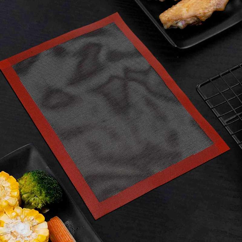 PerCompatibleated Silicone Baking Mat Non-Stick Baking Oven Sheet Liner Compatible Cookie /Bread/ Ma
