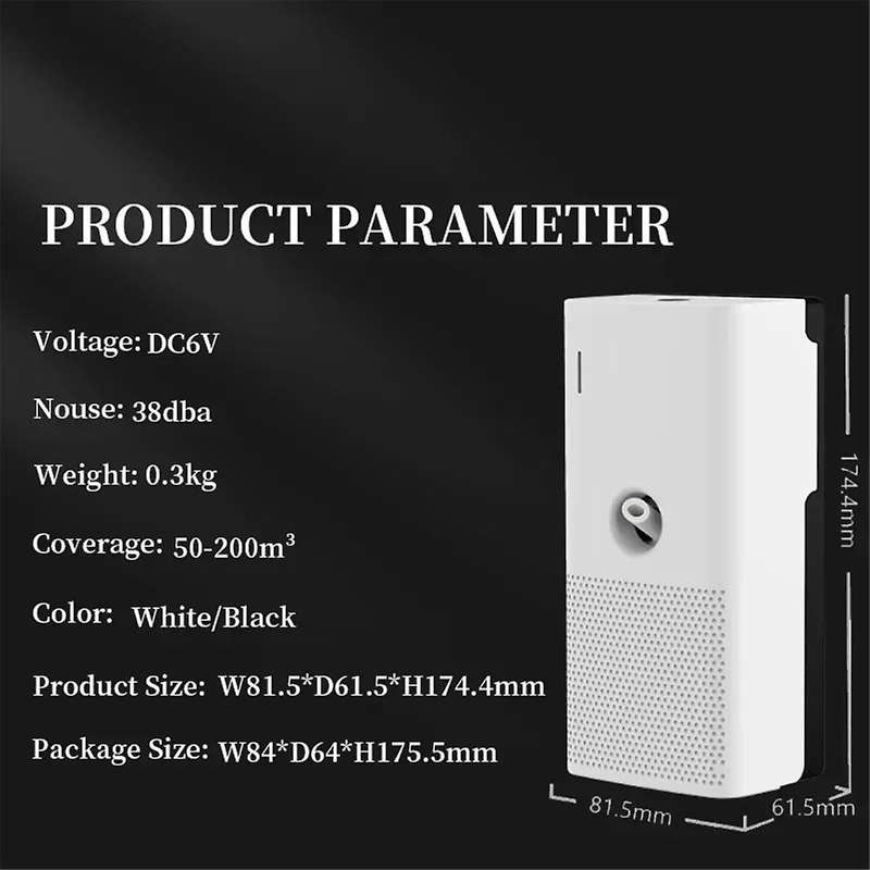 Perfume Essential Oils Diffuser Room Fragrance Flavoring Home Air Freshener Suitable for Wall Mounte