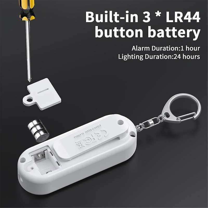 Personal Alarm Self Defense Alarm 125db Personal Defenses Siren for Child Women Security Portable A