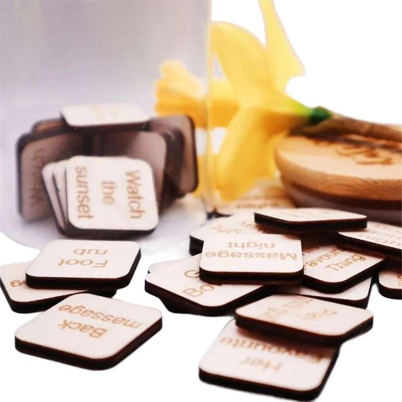 Personalized 32 Ideas Date Night Jar - Couple Night Activity Dating Night Jar