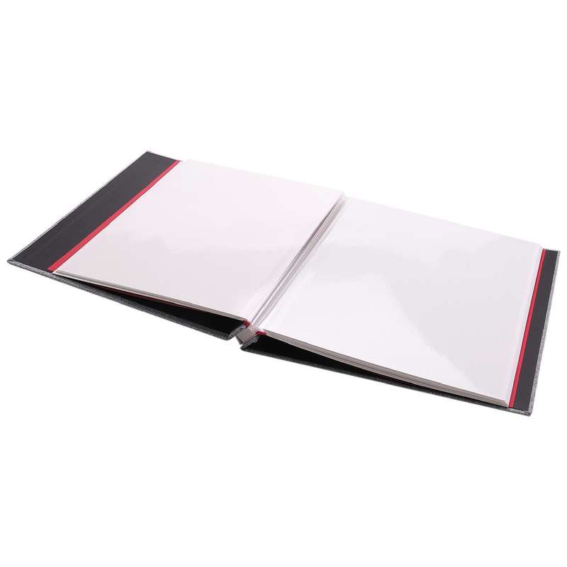 Photo Album Scrapbook Linen Art Diy Memory Book Thick Pages with Protective Film Save Images Perman