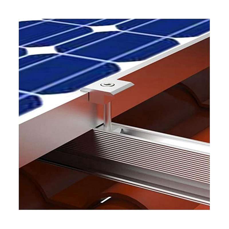 Photovoltaic Support Aluminum Alloy Medium Pressure Block Slider 40mm for Connecting and Fixing Sol