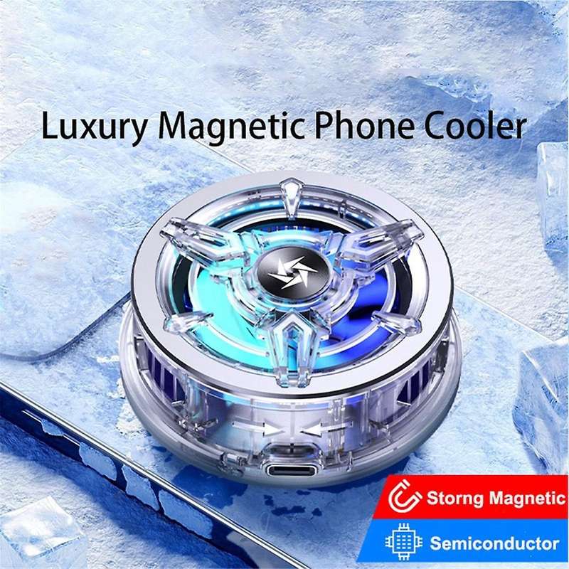 Phone Cooler Fast Cooling Game Gear Adjustable Semiconductor Cooling Fan Radiator for Smartphone Ph