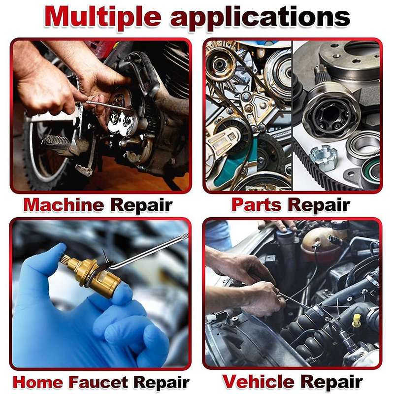 Pickaxe and Hook Kit for Removing Automotive Electronic Repair Hose Gasket Oil Seal Screwdriver Pul