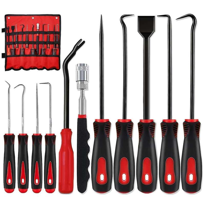 Pickaxe and Hook Kit for Removing Automotive Electronic Repair Hose Gasket Oil Seal Screwdriver Pull