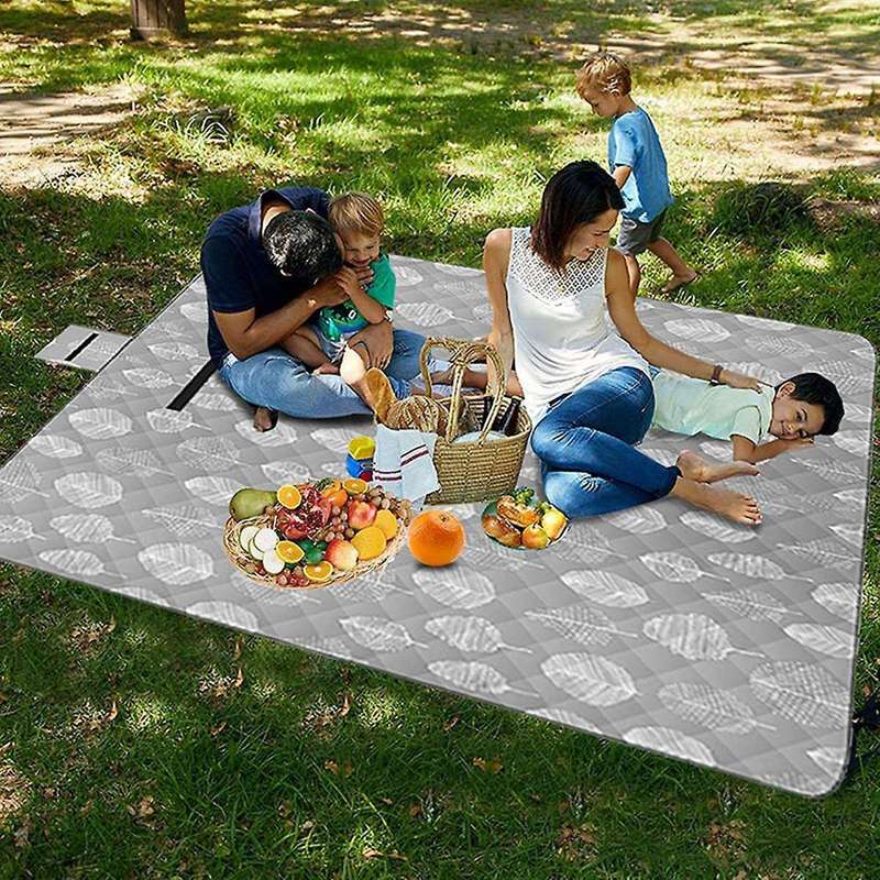 Picnic Blanket Waterproof Picnic Mat Picnic Blankets Foldable Large Picnic Blanket 200 x 200cm Beach