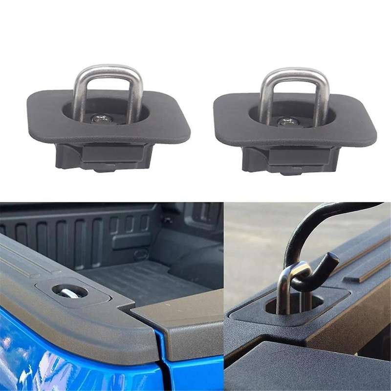 Pickup Truck Retractable Bed Tie Down Anchors for F250 F350 Super Duty 98-14 99-13 RAM 95-08